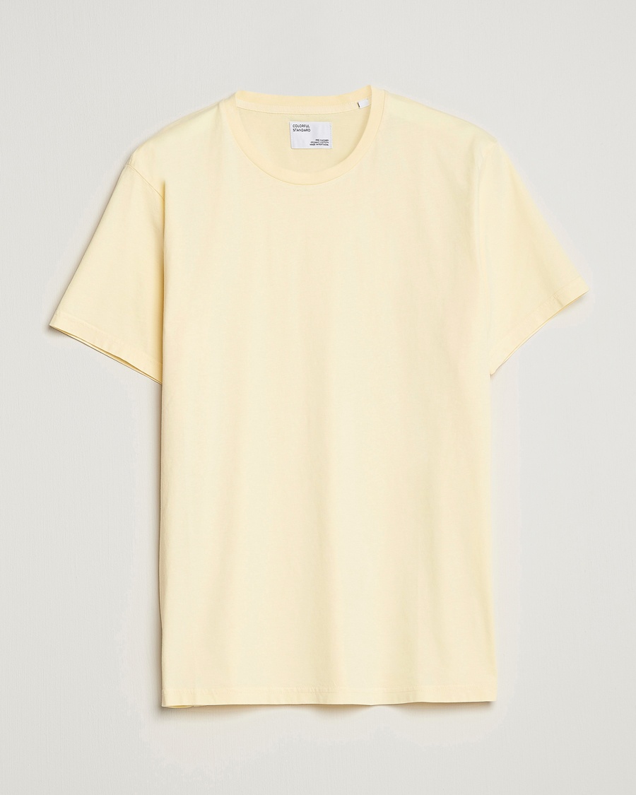 Colorful Standard Classic Organic T-Shirt Soft Yellow – Yellow