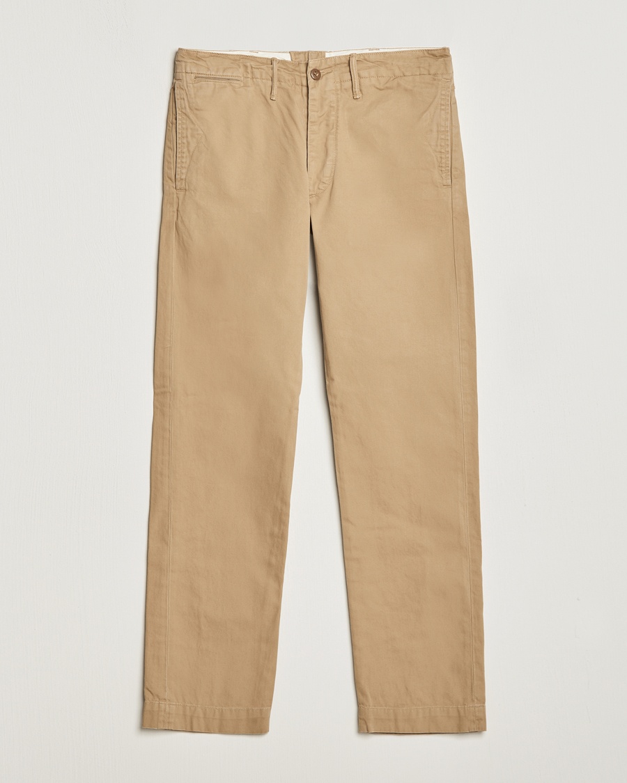 Incotex Slim Fit Garment Dyed Slacks Beige at CareOfCarl.com