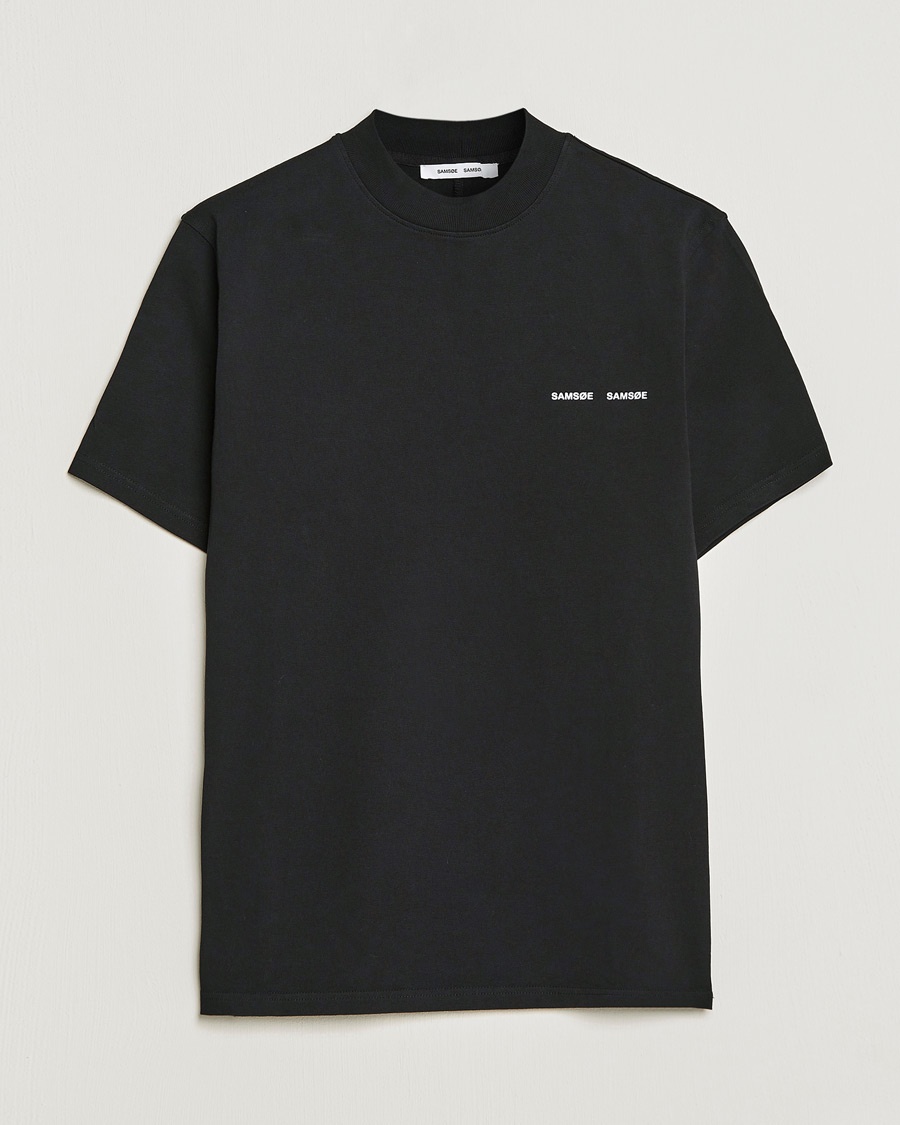 Samsøe Samsøe Norsbro Organic Cotton Tee Black – Black