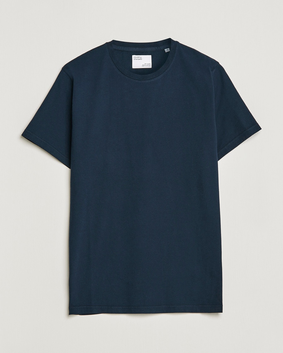 Colorful Standard Classic Organic T-Shirt Navy Blue – Blue