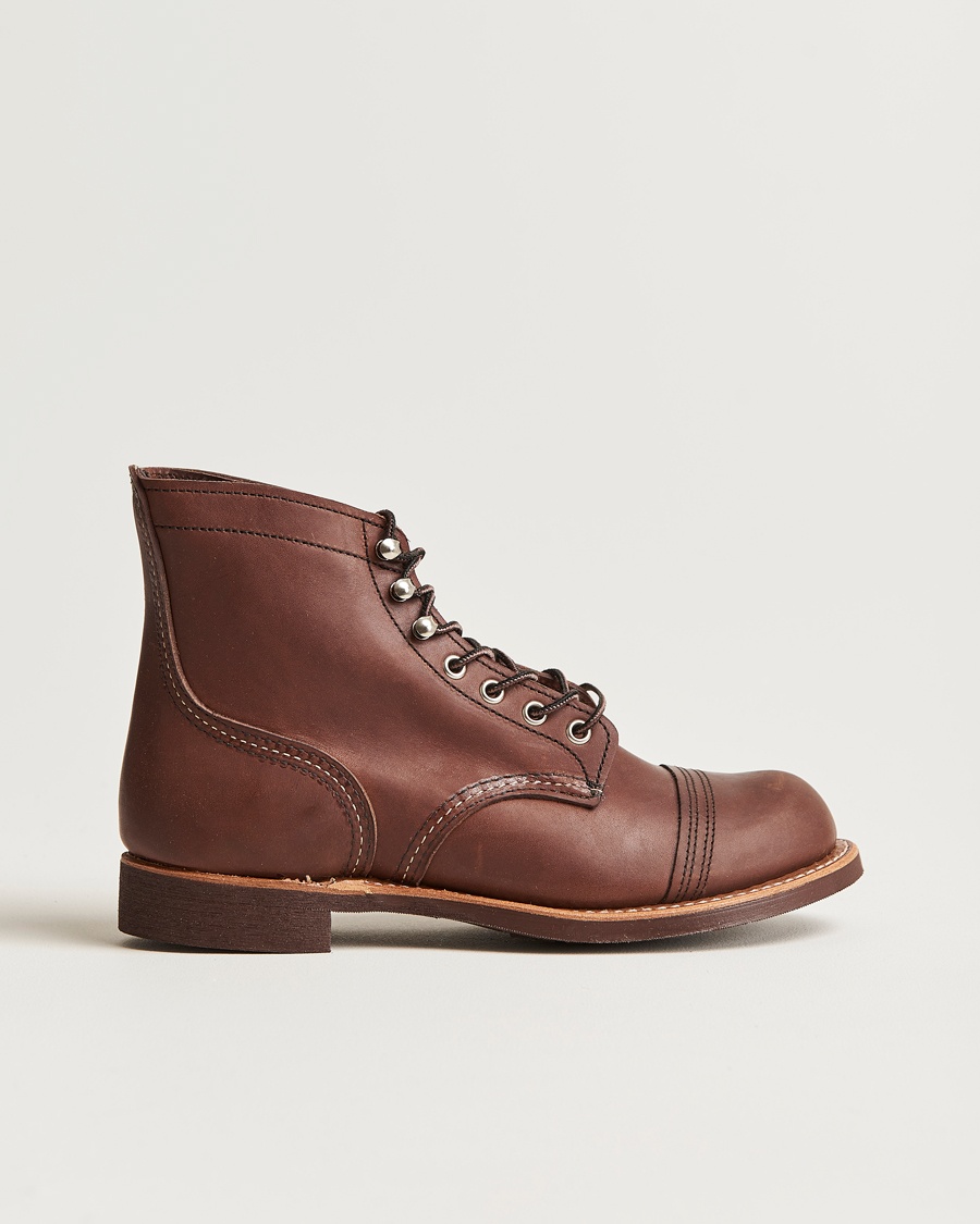 Red Wing Shoes Iron Ranger Boot Amber Harness – Brown