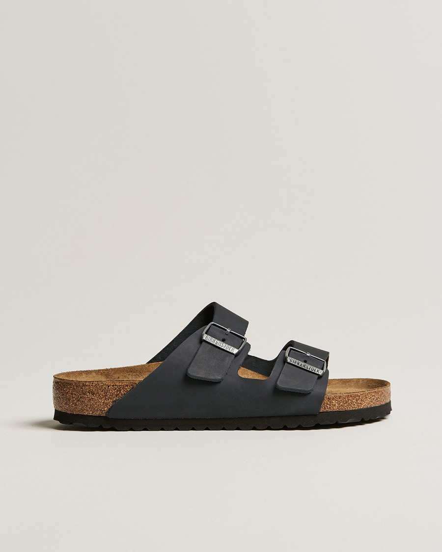 BIRKENSTOCK Arizona Classic Footbed Black Oiled Leather – Black