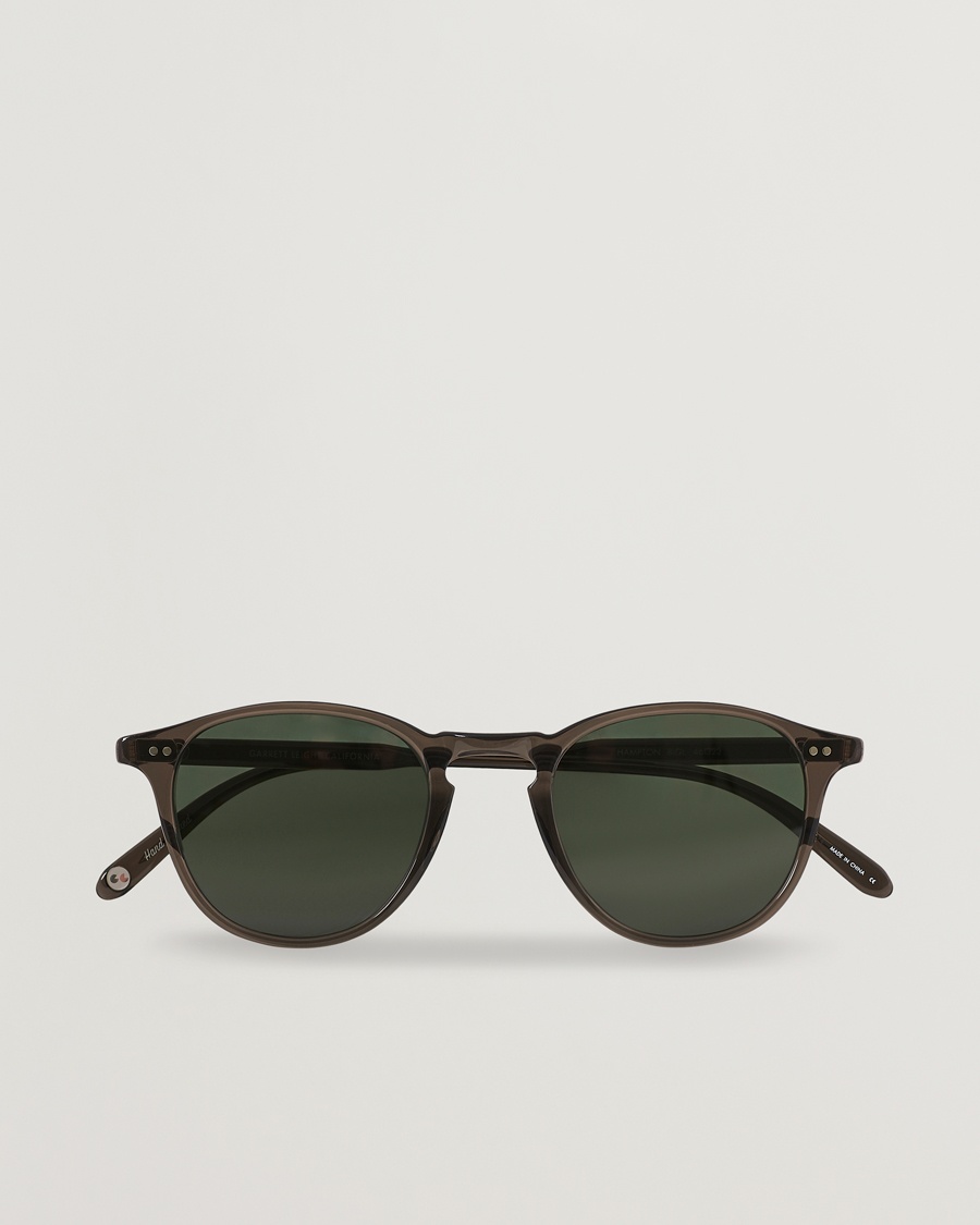 Garrett Leight Hampton 46 Sunglasses Black Glass – Black
