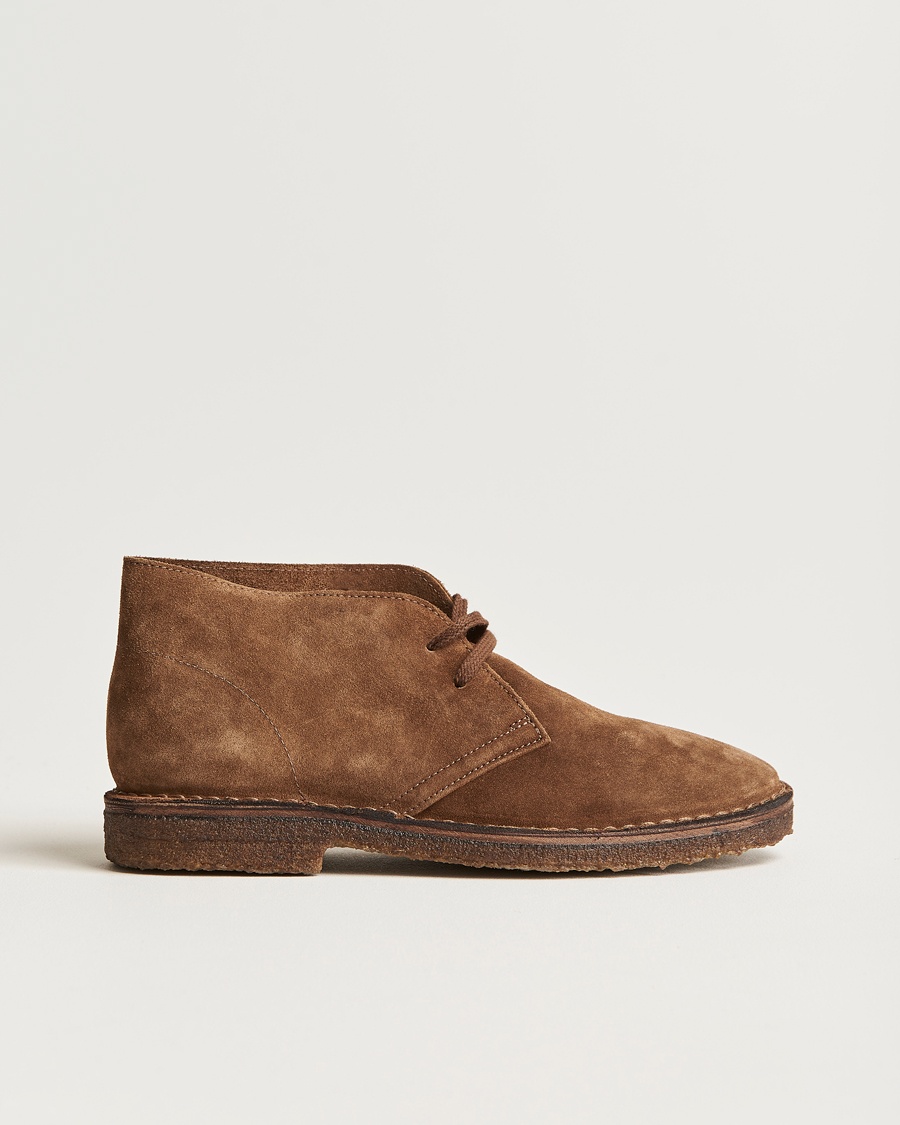 Drake's Clifford Suede Desert Boots Light Brown – Brown