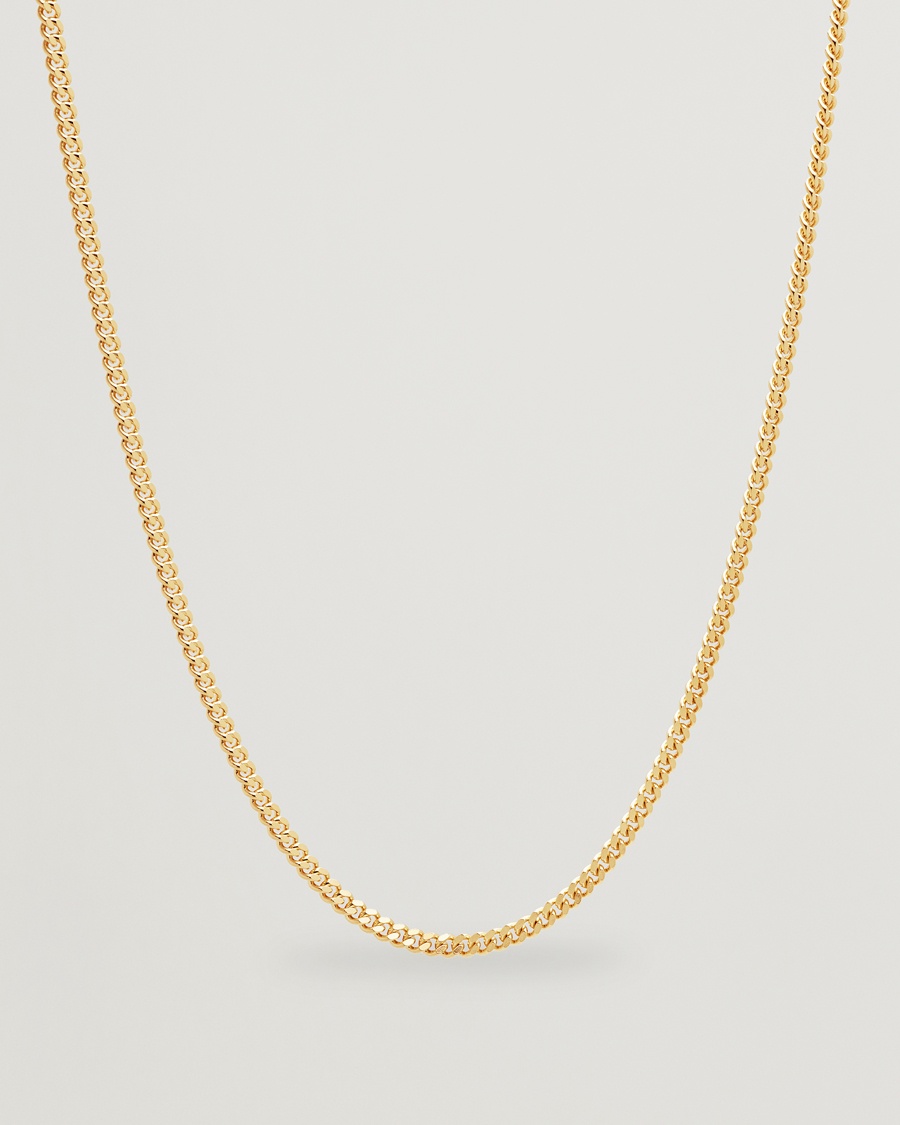 Tom Wood Curb Chain M Necklace Gold – gold