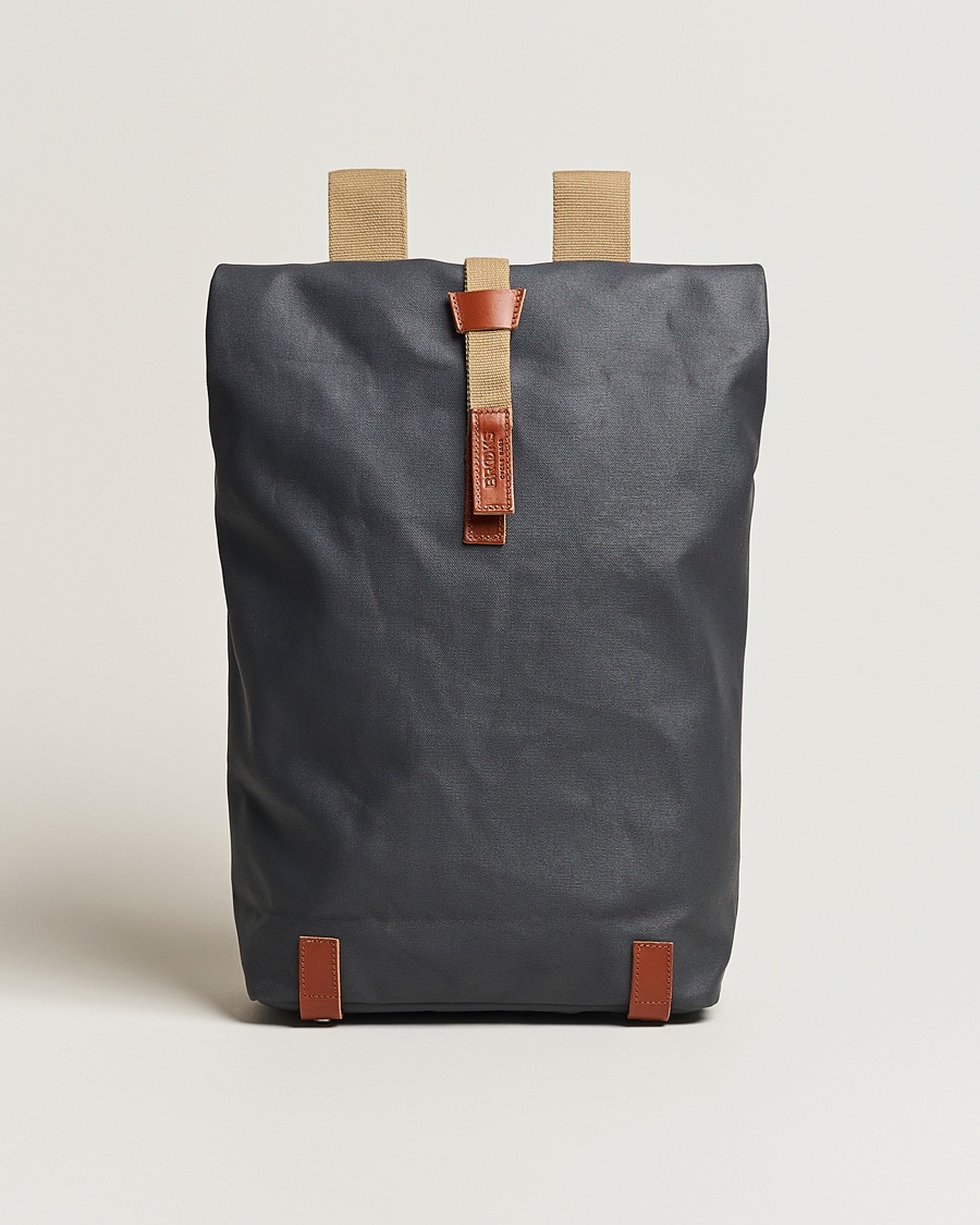 Men | Backpacks | Brooks England | Pickwick Cotton Canvas 26L Backpack Grey Honey