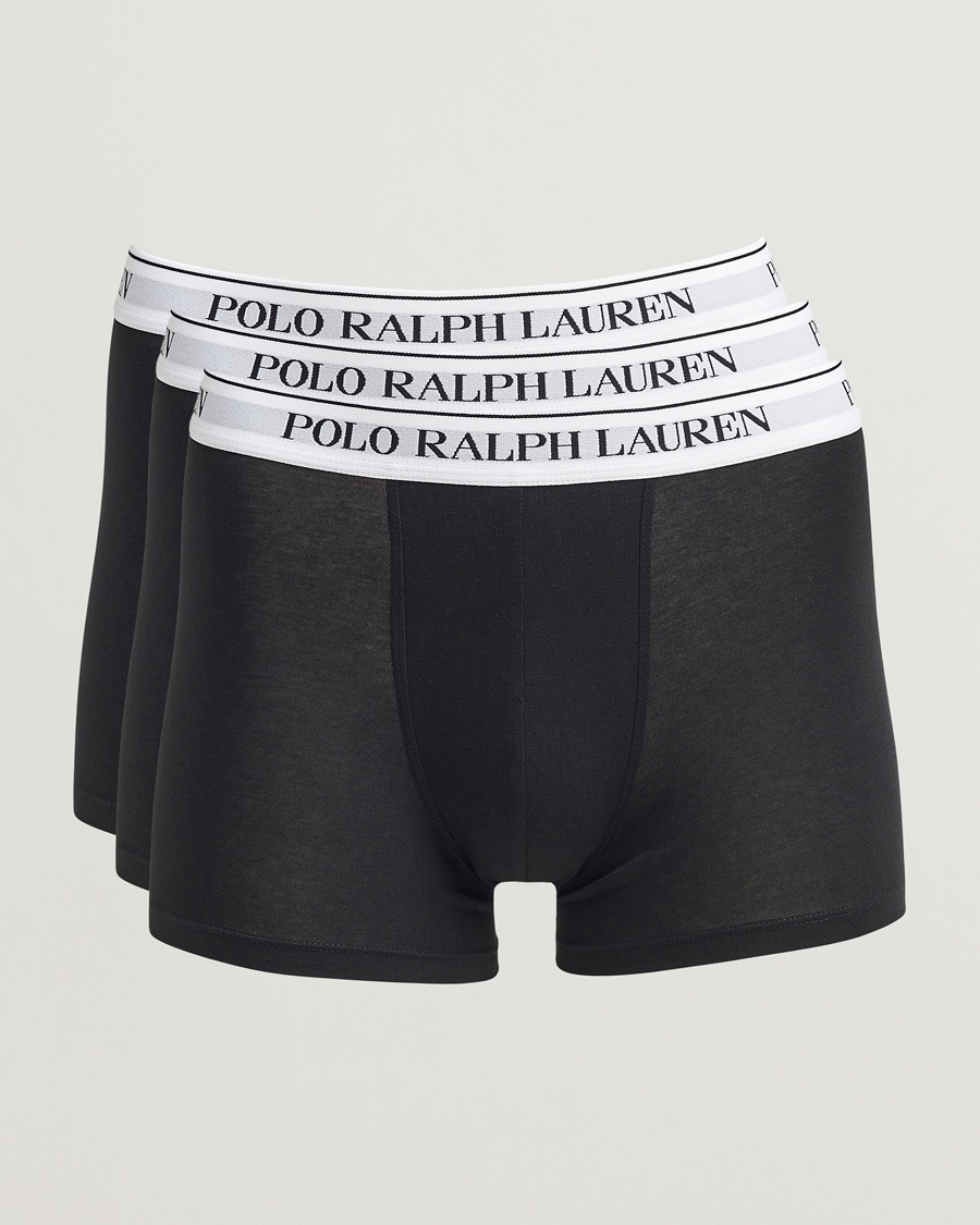 Polo Ralph Lauren 3-Pack Trunk Black – Black