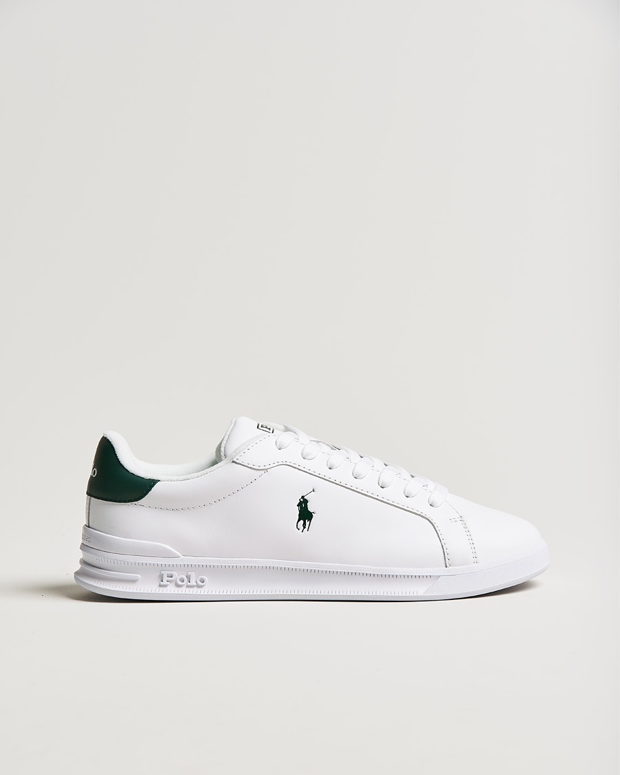 Polo Ralph Lauren Heritage Court Sneakers White/College Green – White