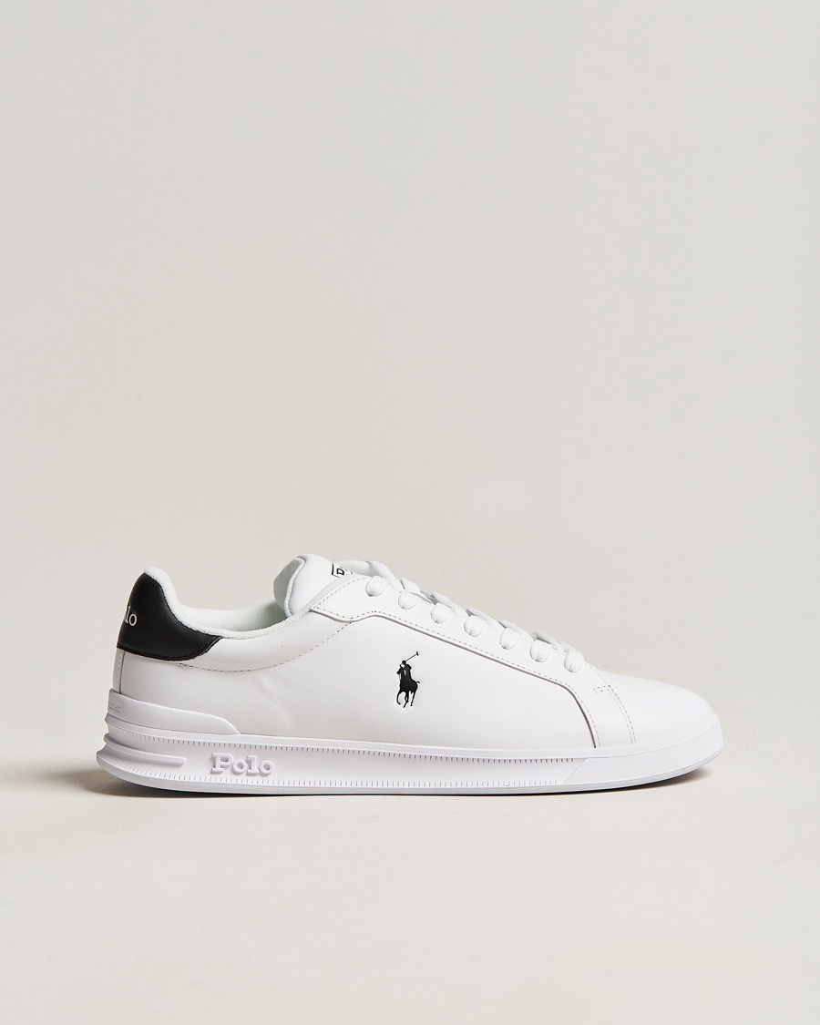 Polo Ralph Lauren Heritage Court Sneaker White/Black – White