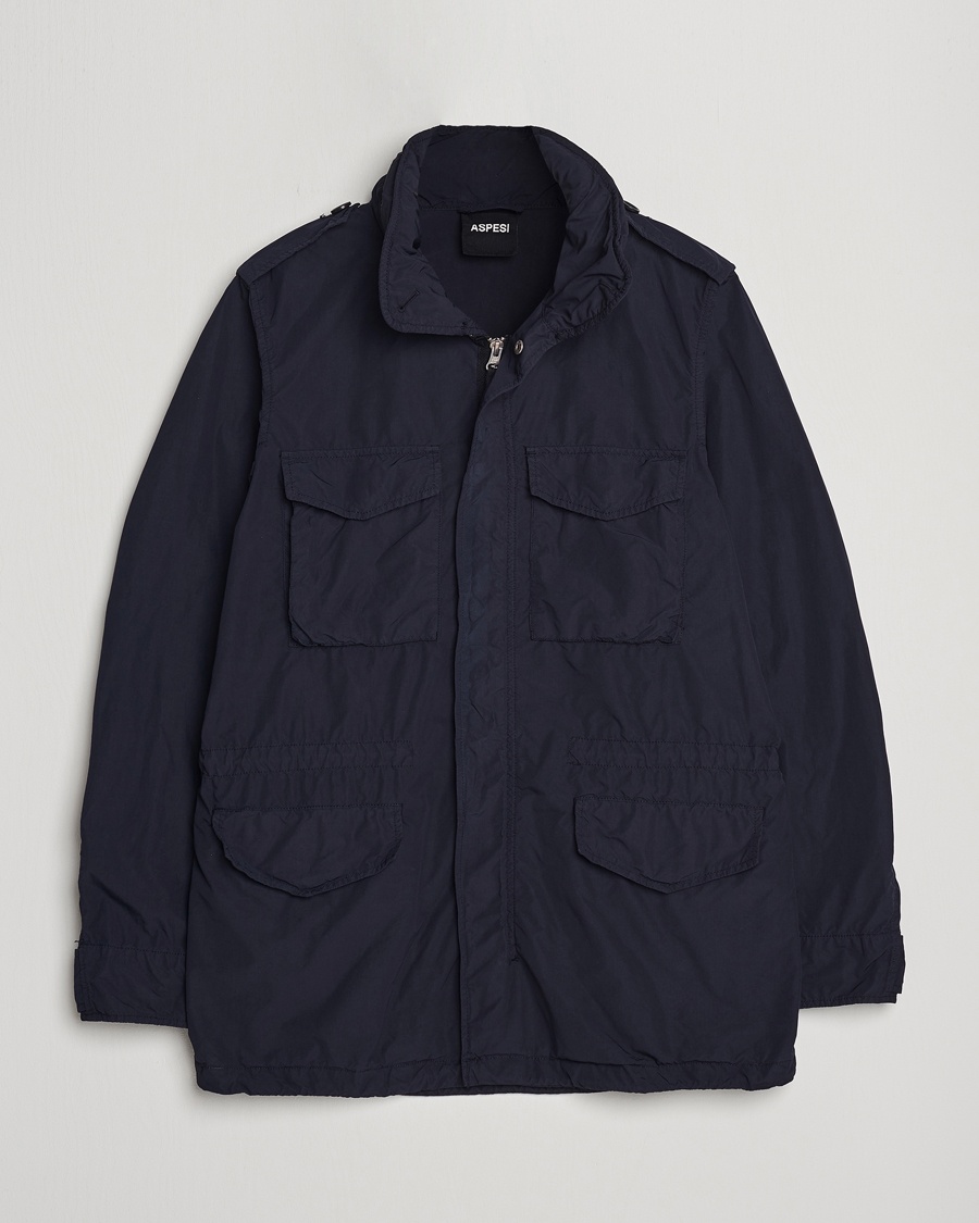 stone isand david-tc jacket m65 ダークネイビー Stone Island David TC Field Jacket Navy Blue at CareOfCarl.com