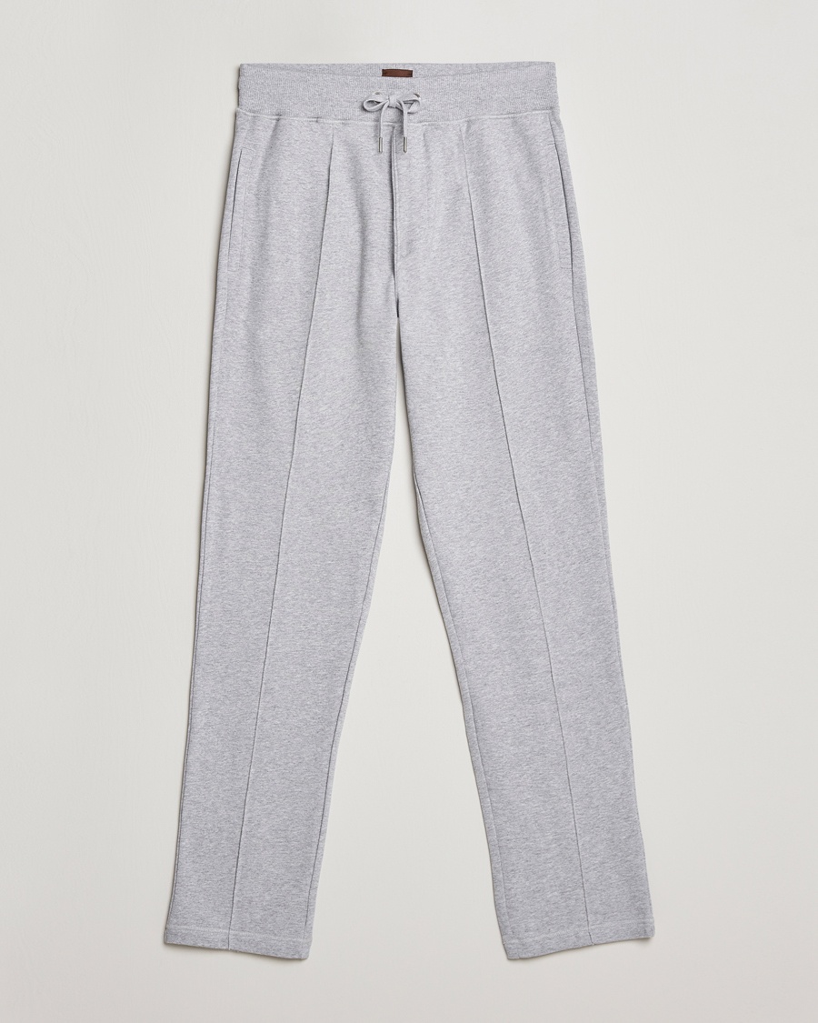 Stenströms Cotton Jersey Pants Grey – Grey