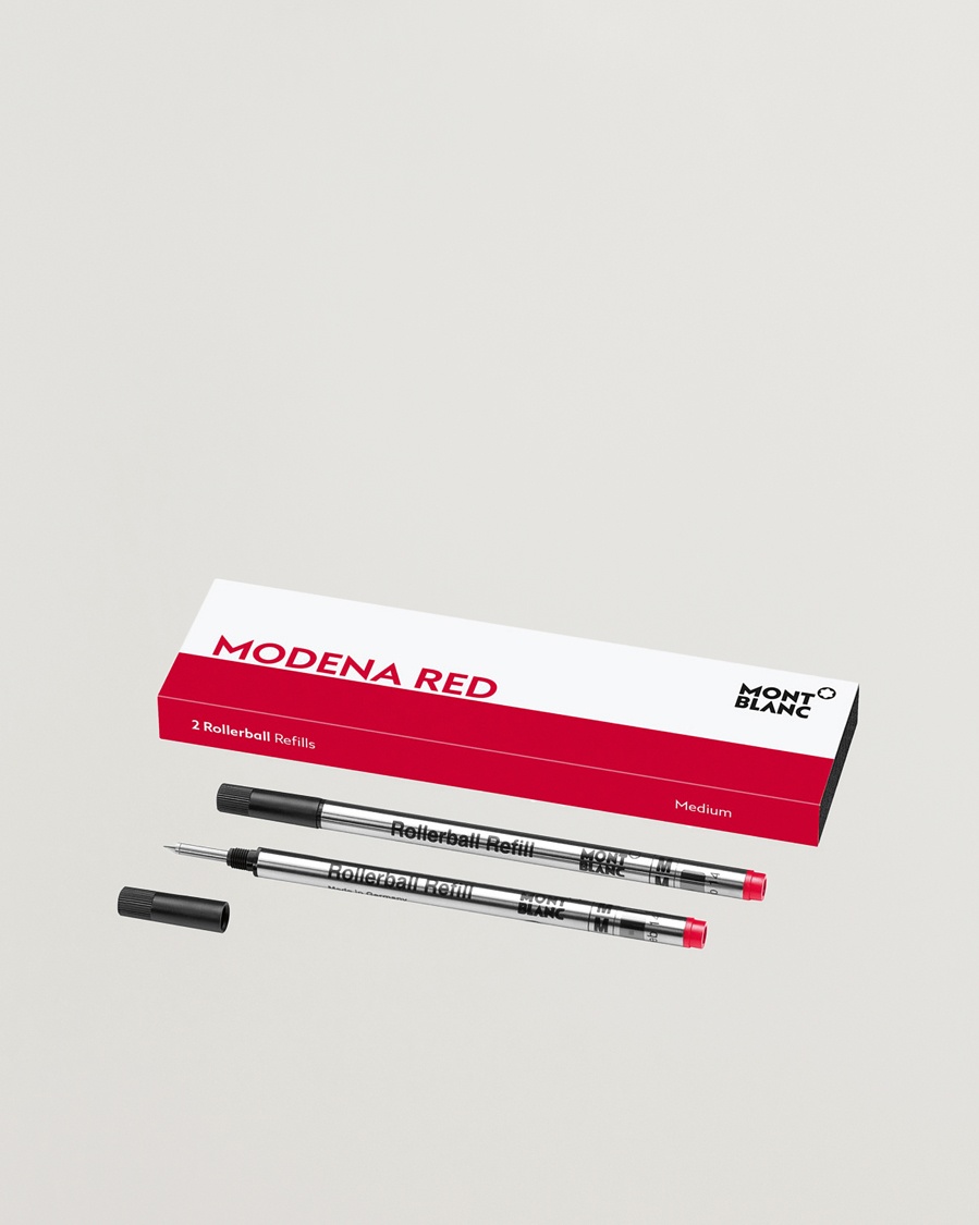 Men | Pens | Montblanc | 2 Rollerball Refills Modena Red