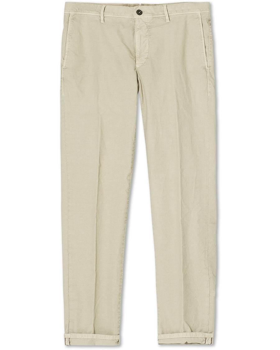  Easy Fit Selvedge Cotton Chinos Desert Khaki