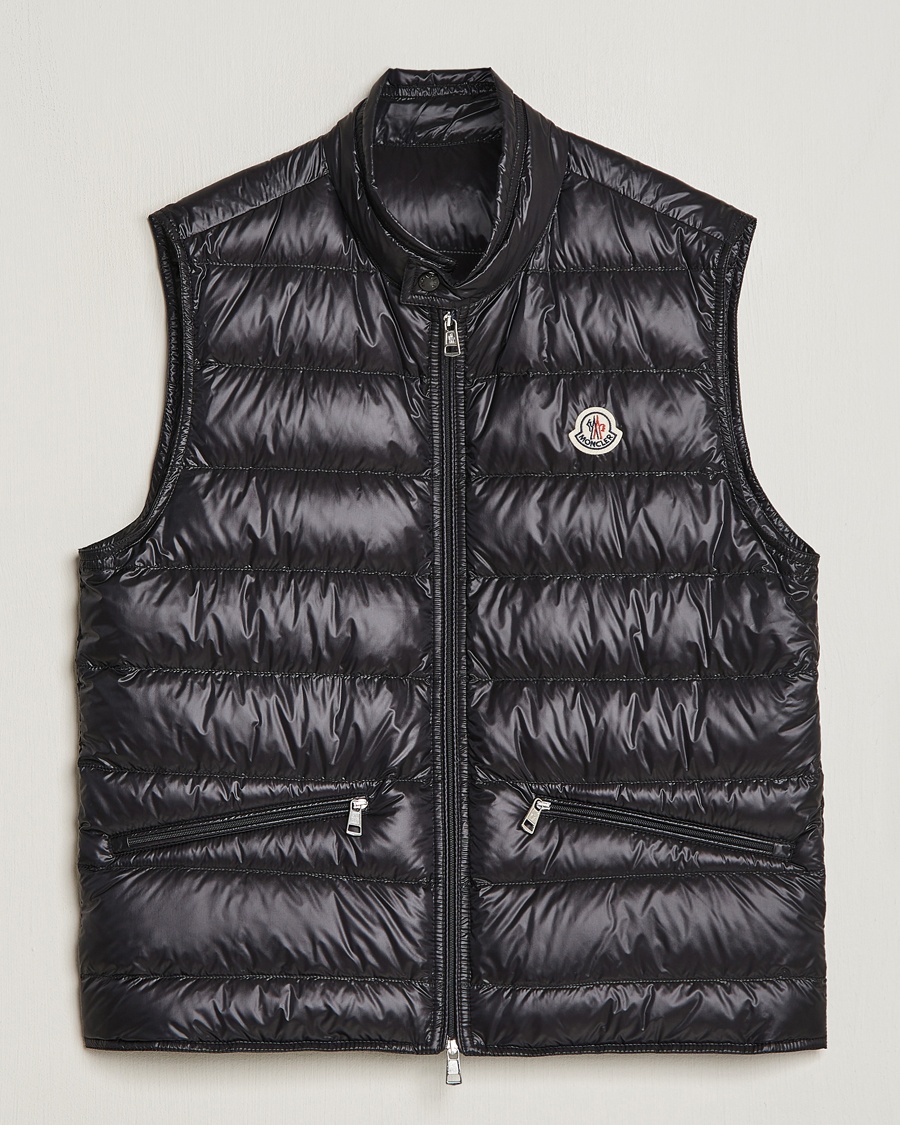 Moncler Gui Down Vest Black – Black