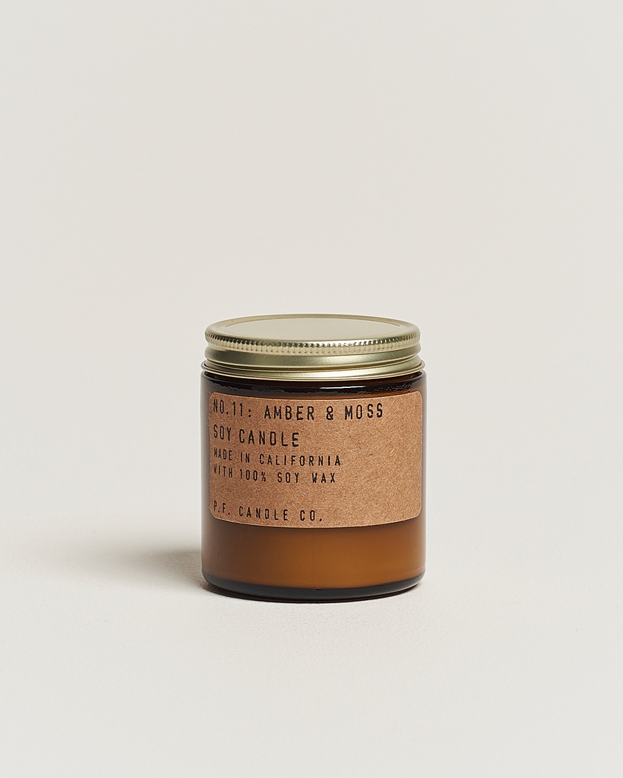 P.F. Candle Co. Soy Candle No. 11 Amber & Moss 99g - Size: one size