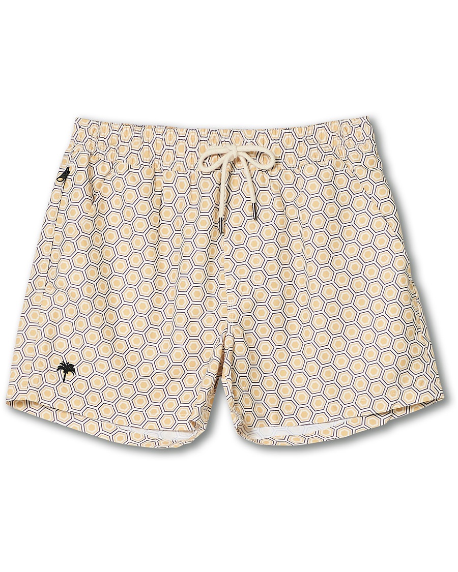 OAS Printed Swim Shorts Geometric