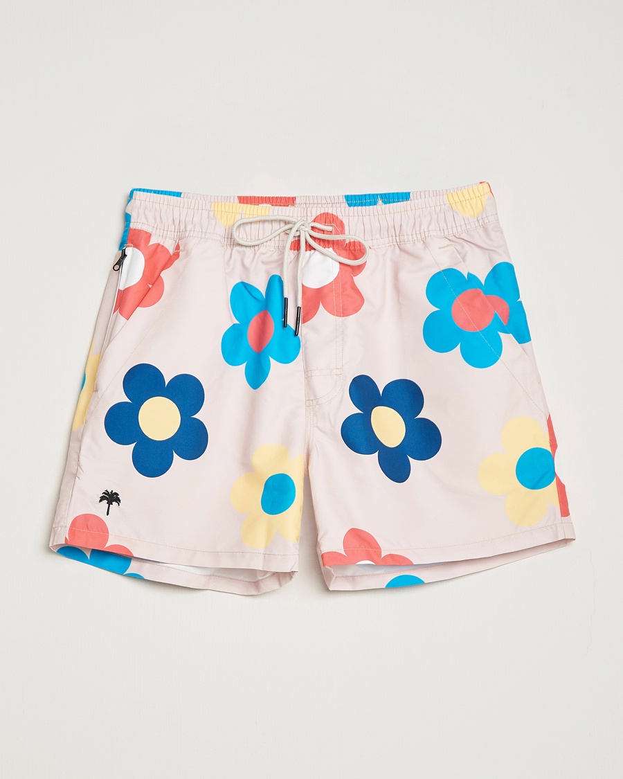 OAS Printed Swimshorts Daisy – Blue