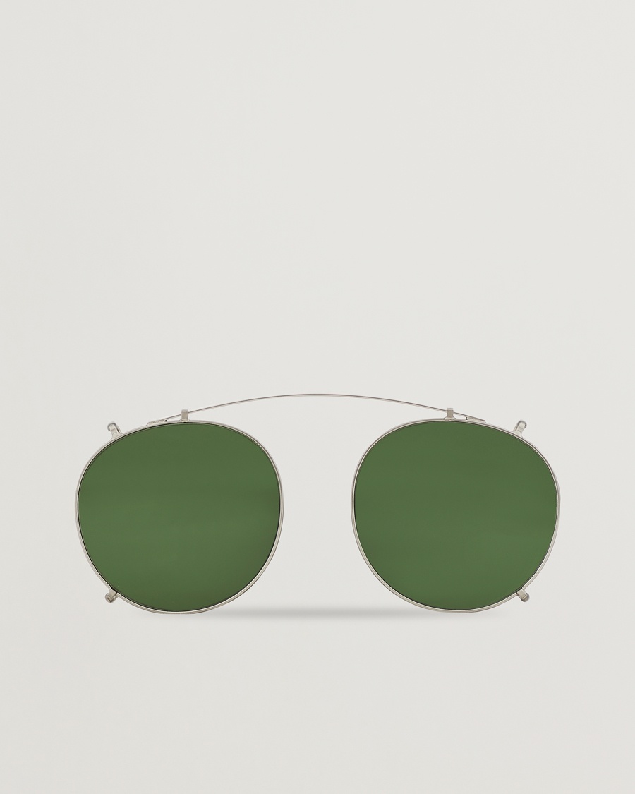 TBD Eyewear Clip-ons Silver/Bottle Green – Green