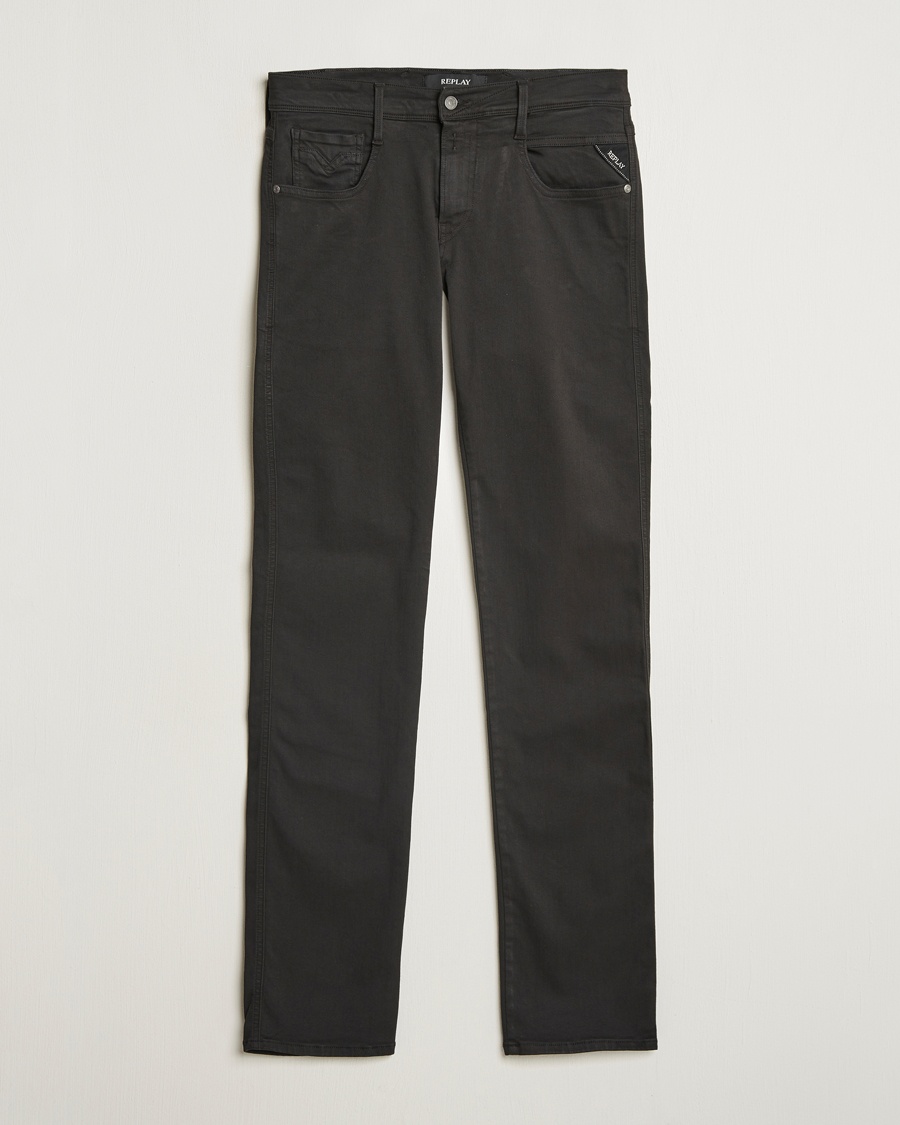 Replay Anbass Hyperflex X.Lite 5-Pocket Pants Black – Black