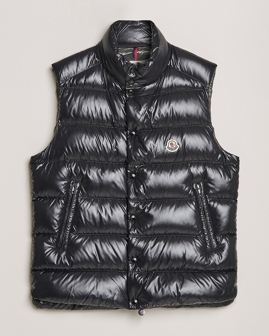 Moncler Tibb Down Vest Black – Black