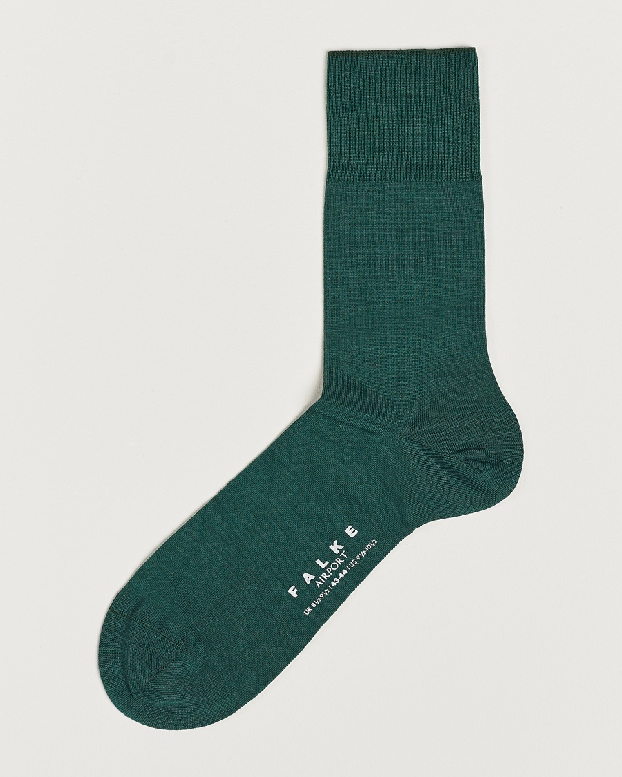 Falke Airport Socks Hunter Green – Green