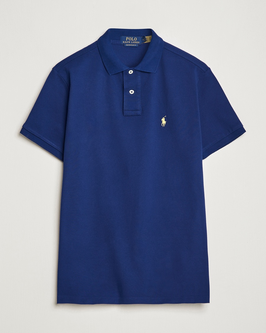 Polo Ralph Lauren Custom Slim Fit Polo Fall Royal – Blue