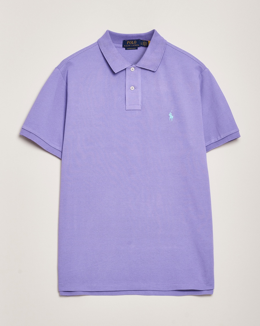 Polo Ralph Lauren Custom Slim Fit Polo Cactus Purple – Purple