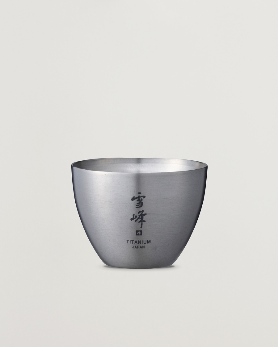 Snow Peak Sake Cup Titanium – Silver