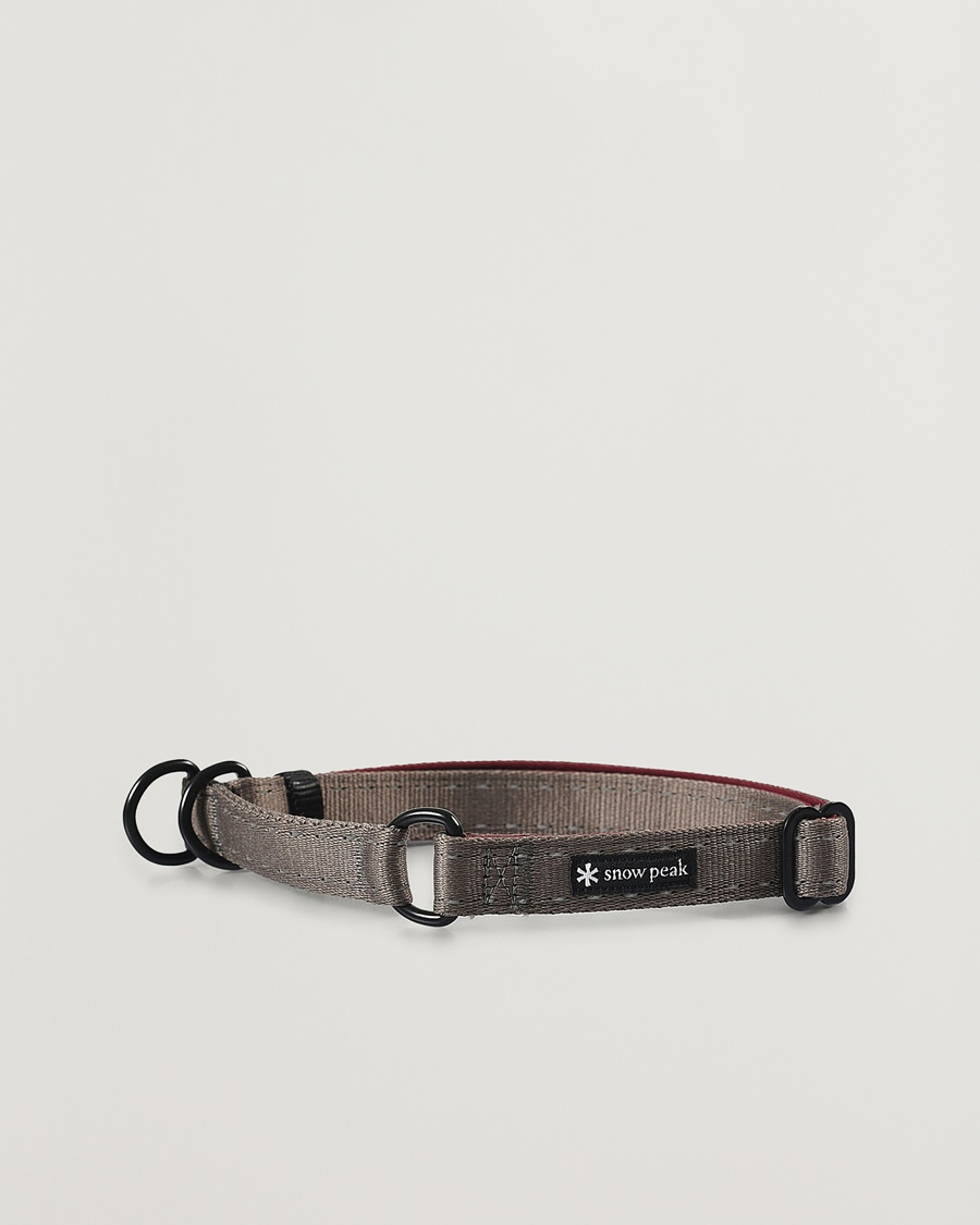 Snow Peak Dog Slip Collar Grey – Grey