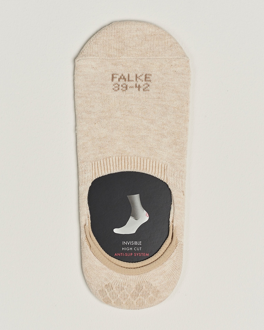 Falke Casual High Cut Sneaker Socks Sand Melange – Beige