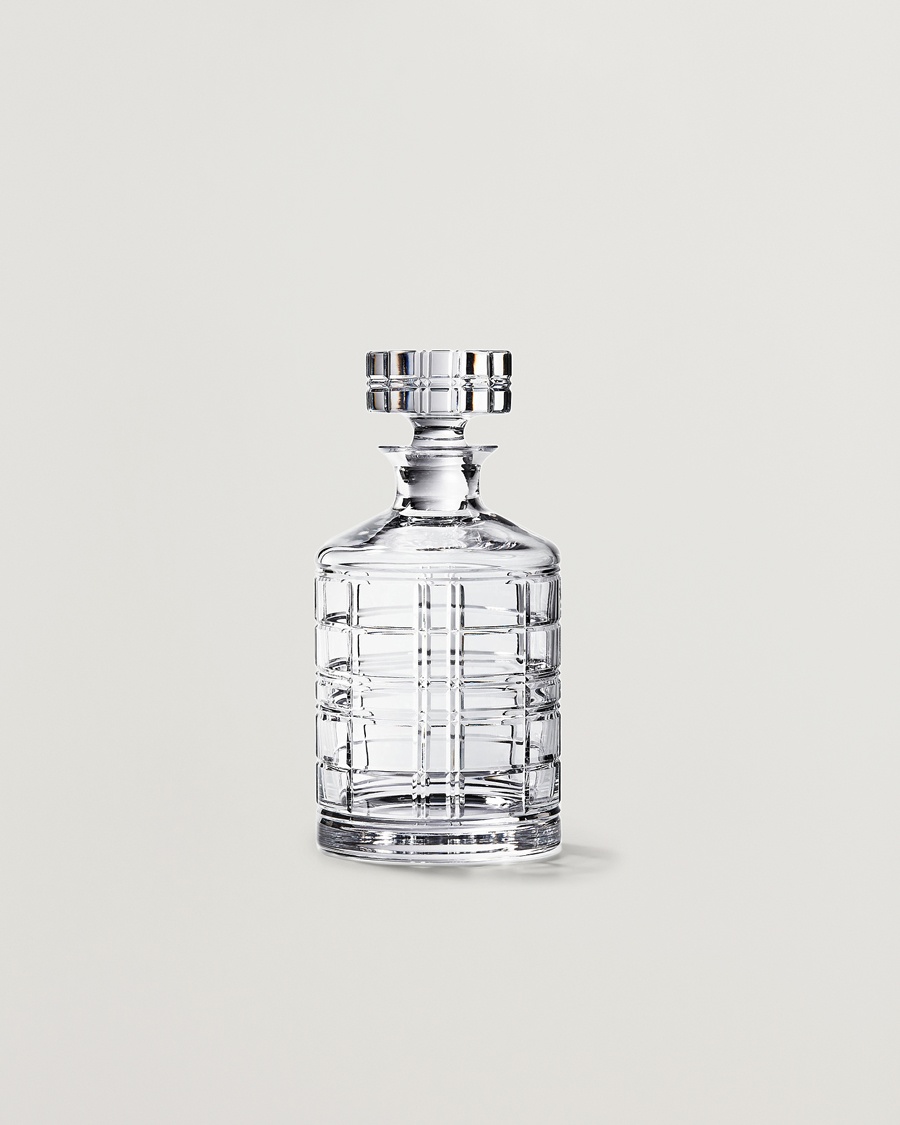 Men | | Ralph Lauren Home | Hudson Plaid Crystal Decanter Clear