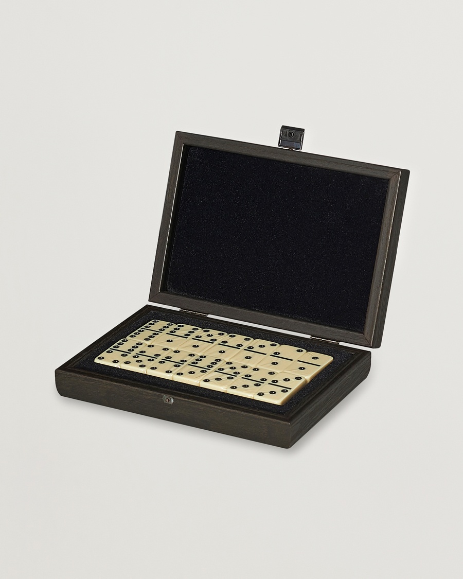 Manopoulos Wooden Domino Case Black – Black
