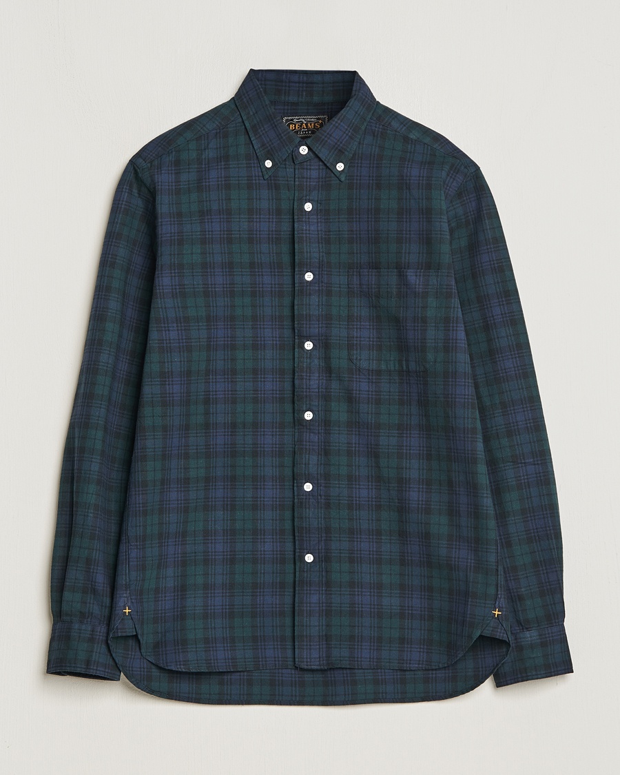 Men | BEAMS PLUS | BEAMS PLUS | Button Down Shirt Black Watch Check