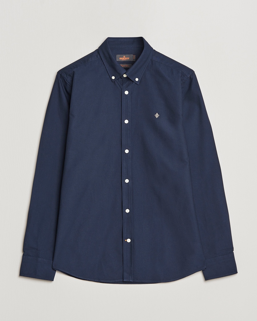 Morris Douglas Oxford Shirt Navy – Blue