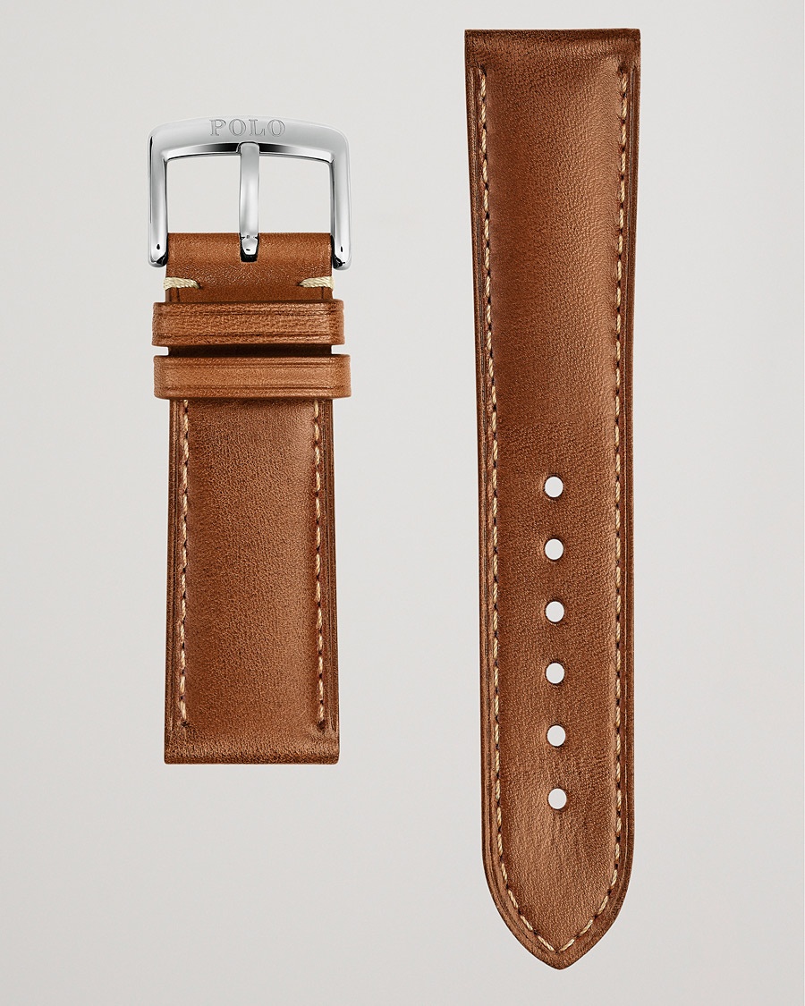 Polo Ralph Lauren Sporting Leather Strap Used Burnished – Brown