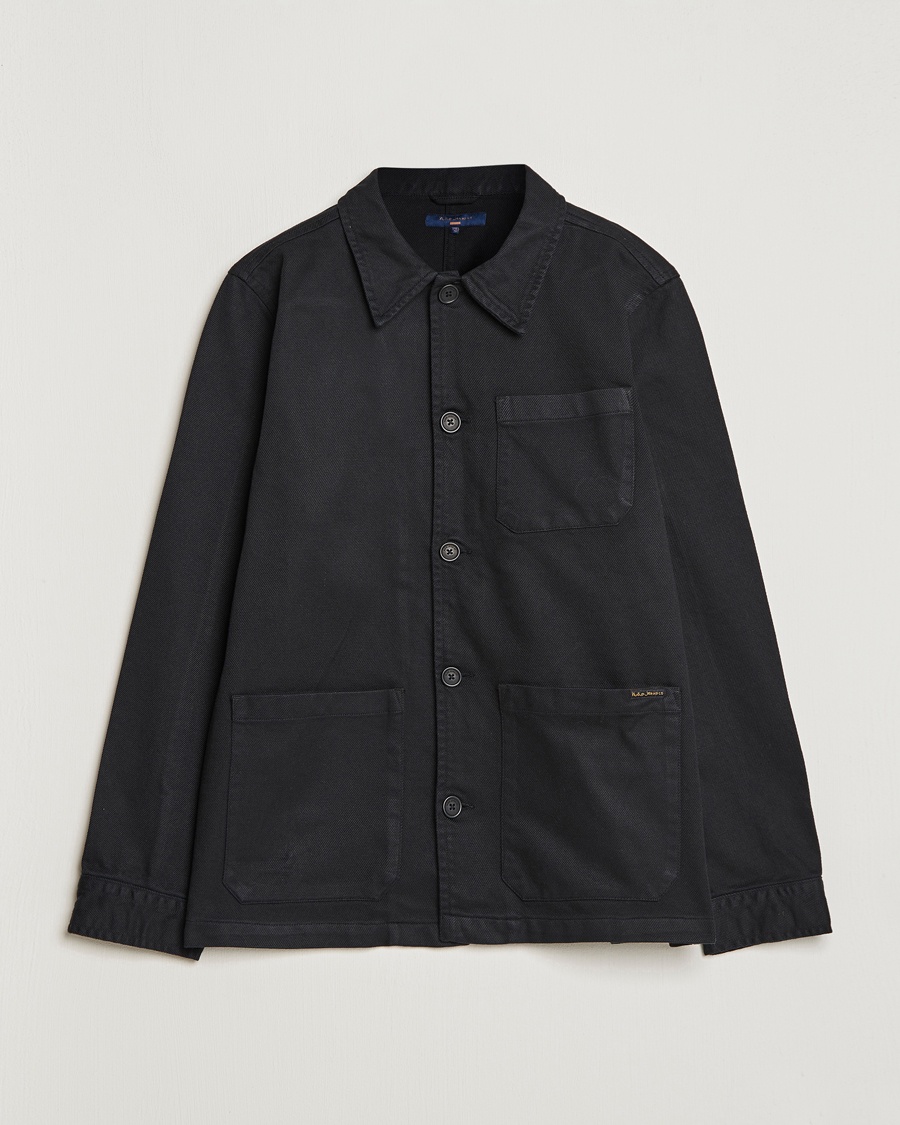 Nudie Jeans Barney Worker Overshirt Black – Black