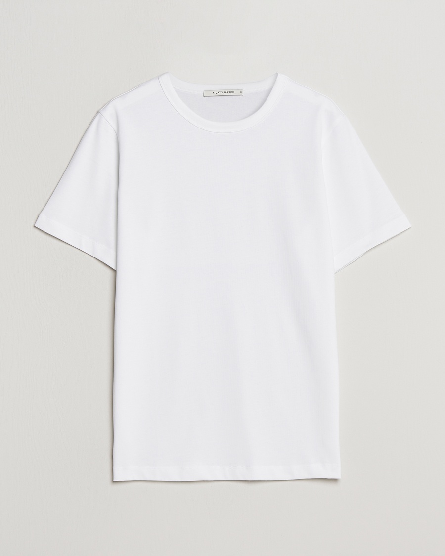Men | A Day's March | A Day's March | Heavyweight T-Shirt White