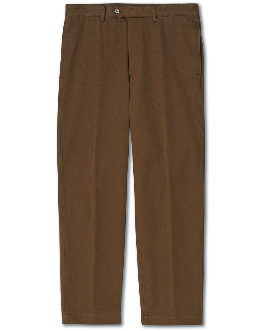  Tanker Washed Cotton Trousers Army Brown