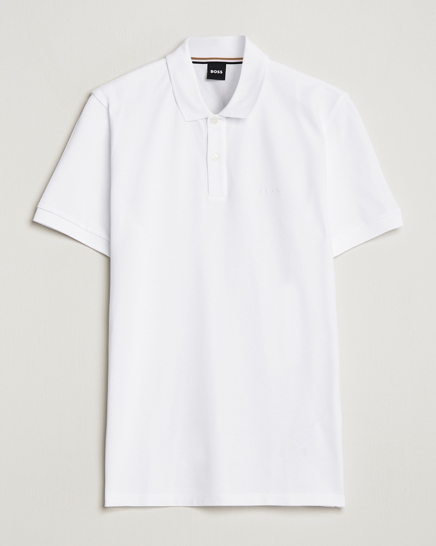 BOSS BLACK Pallas Polo White – White