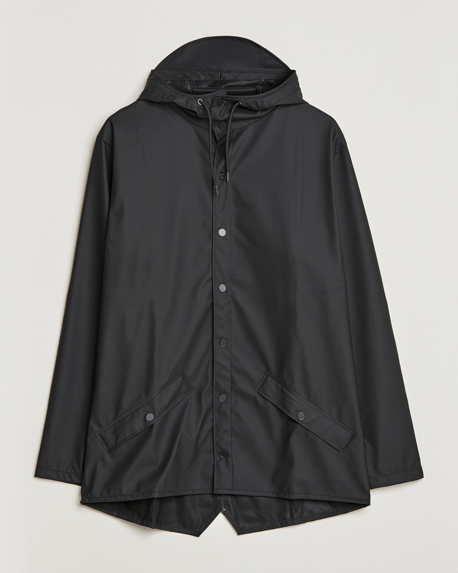 RAINS Jacket Black – Black