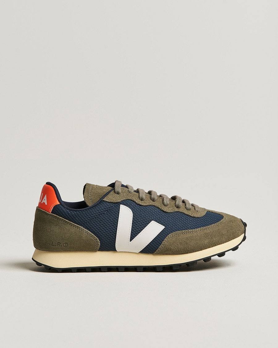 Men | | Veja | Rio Branco Running Sneaker Nautico White Orange Fluo