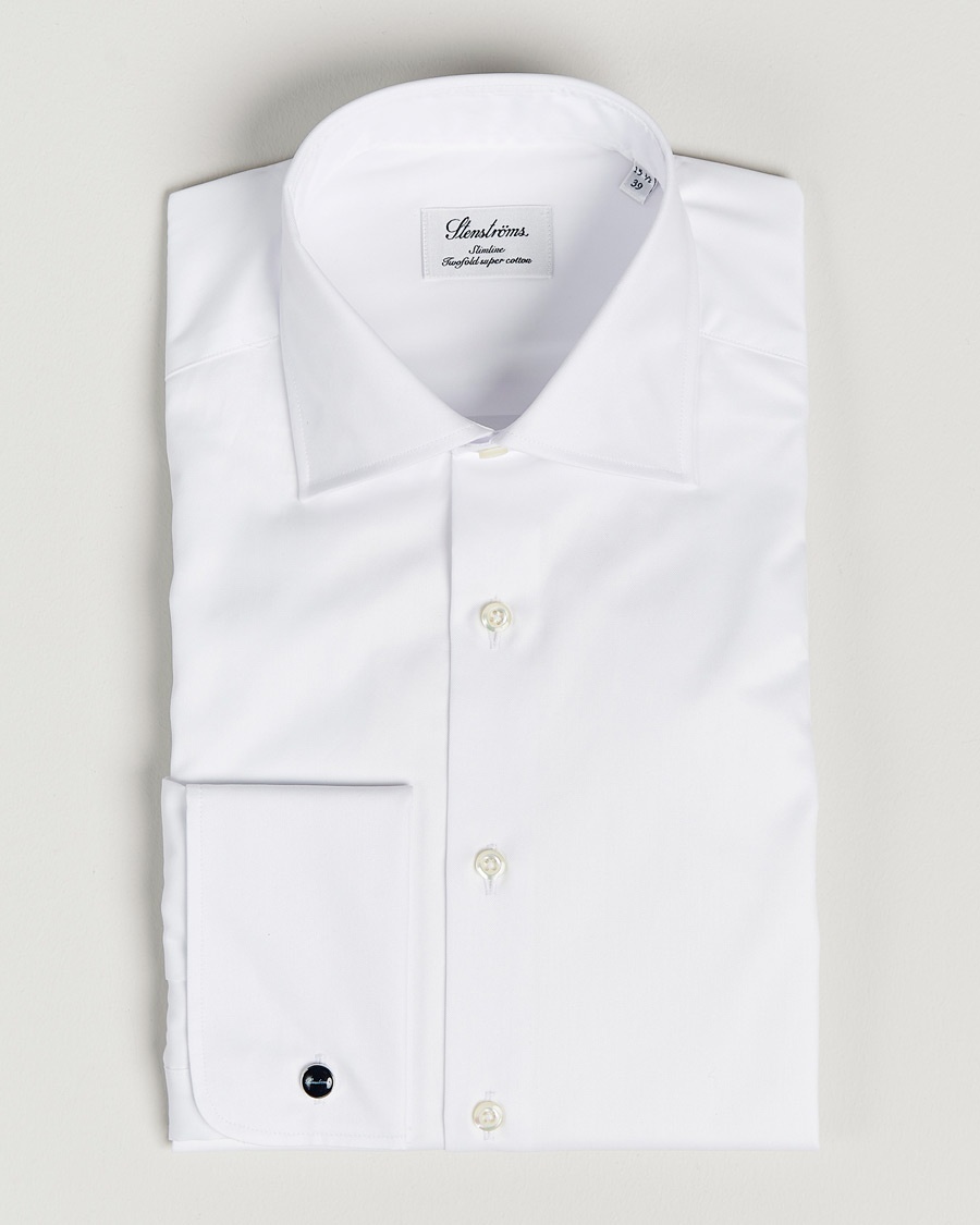Men | | Stenströms | Slimline Double Cuff White