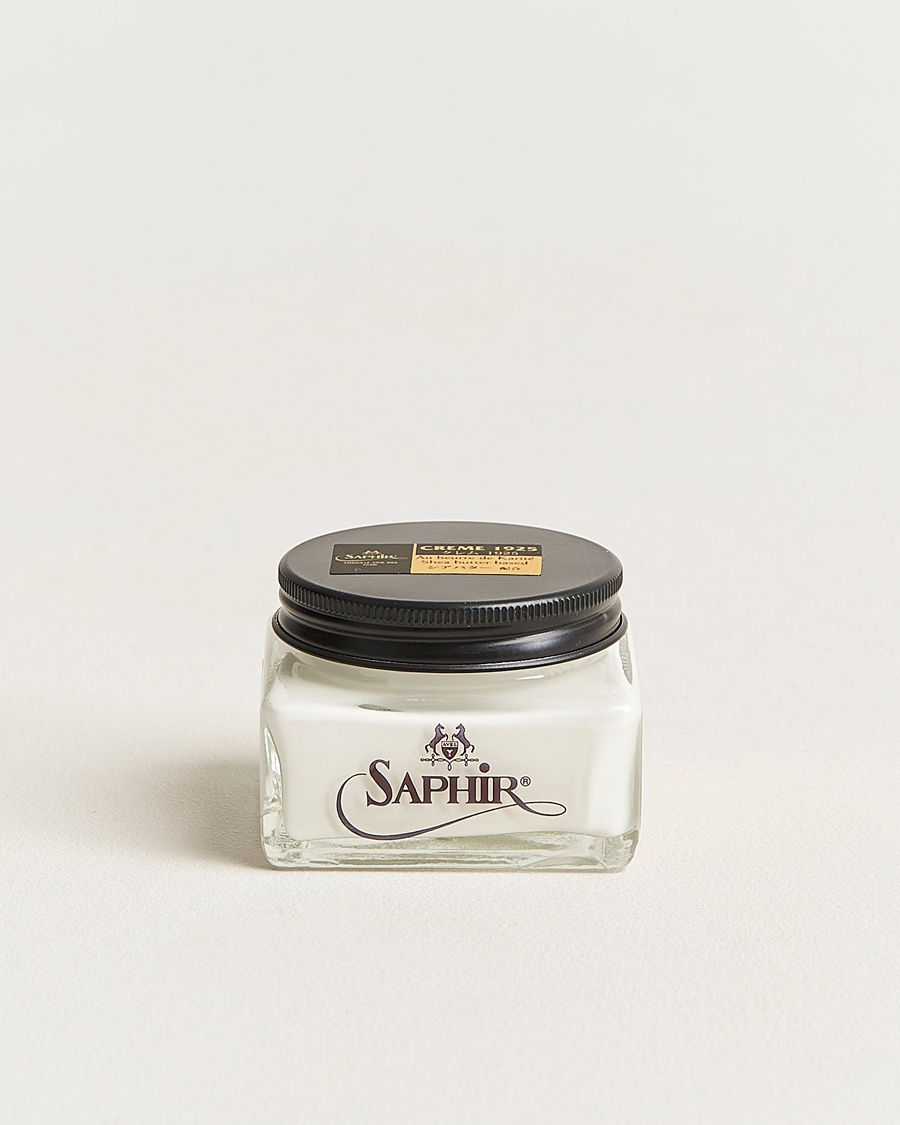 Saphir Medaille d'Or Creme Pommadier 1925 75 ml White – White
