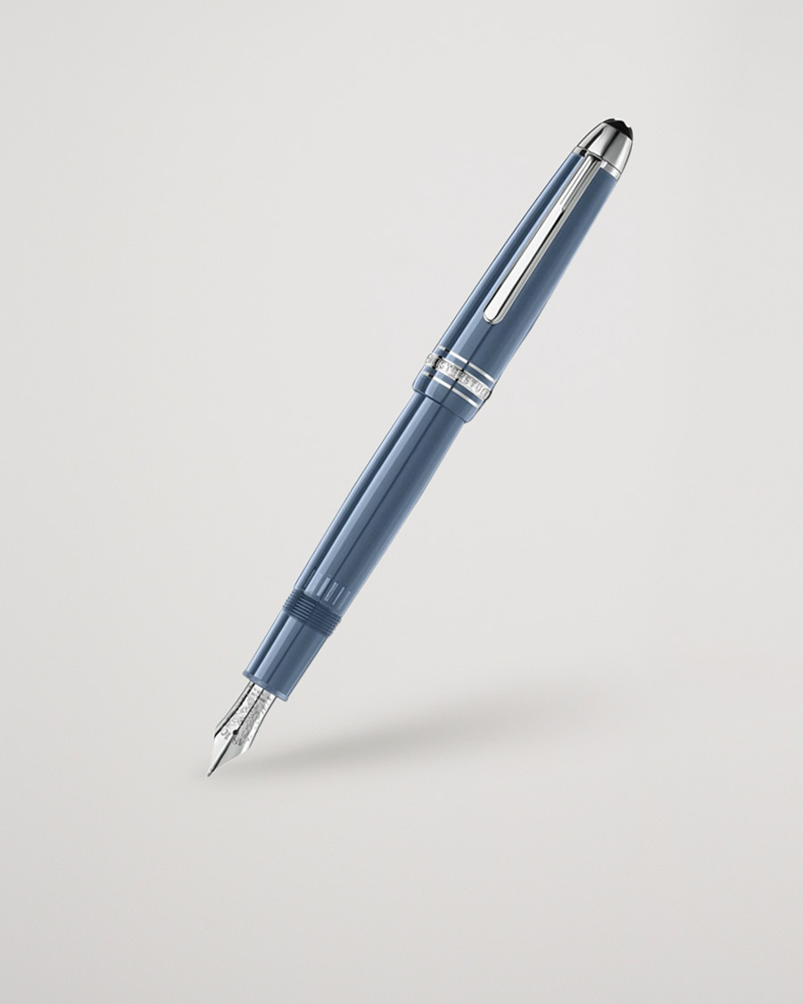 Men | Pens | Montblanc | Meisterstück Glacier Classique Fountain Pen Blue