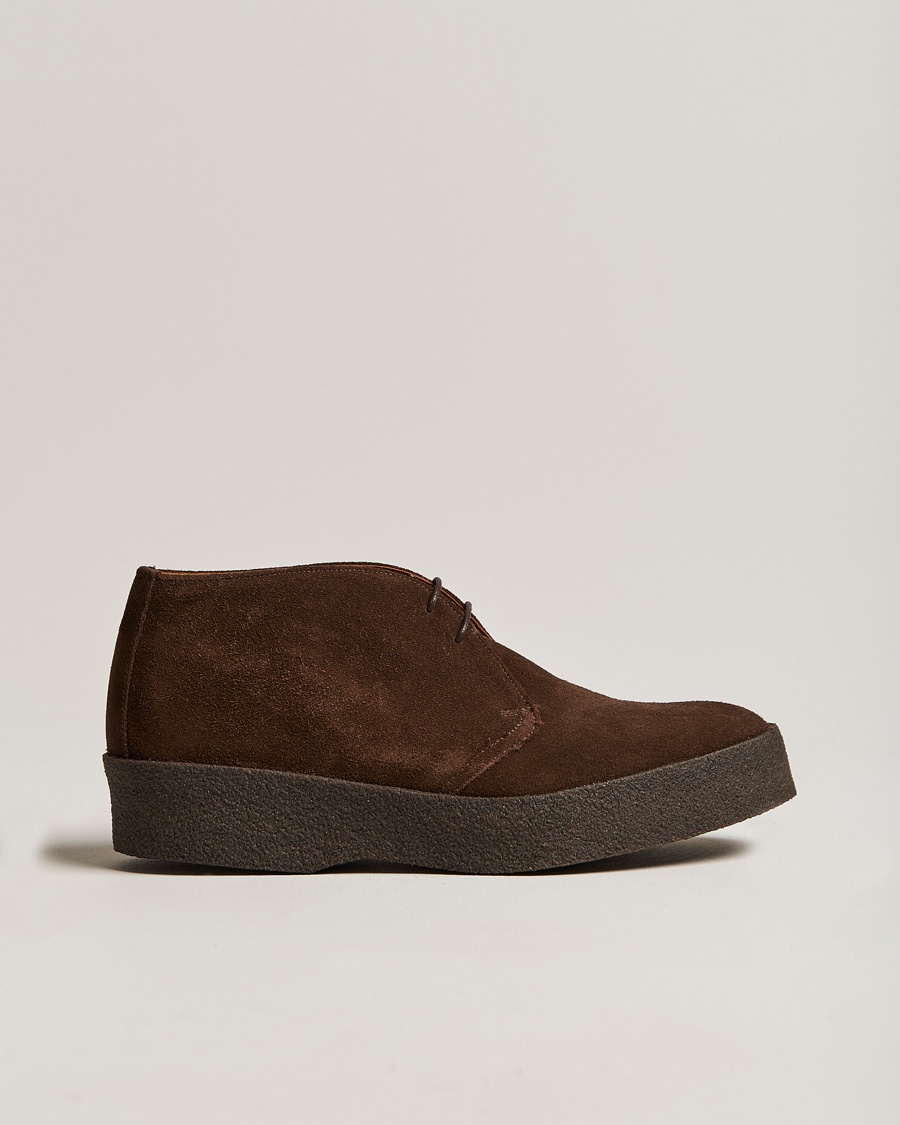 Sanders Joel Chukka Boot Chocolate Suede – Brown