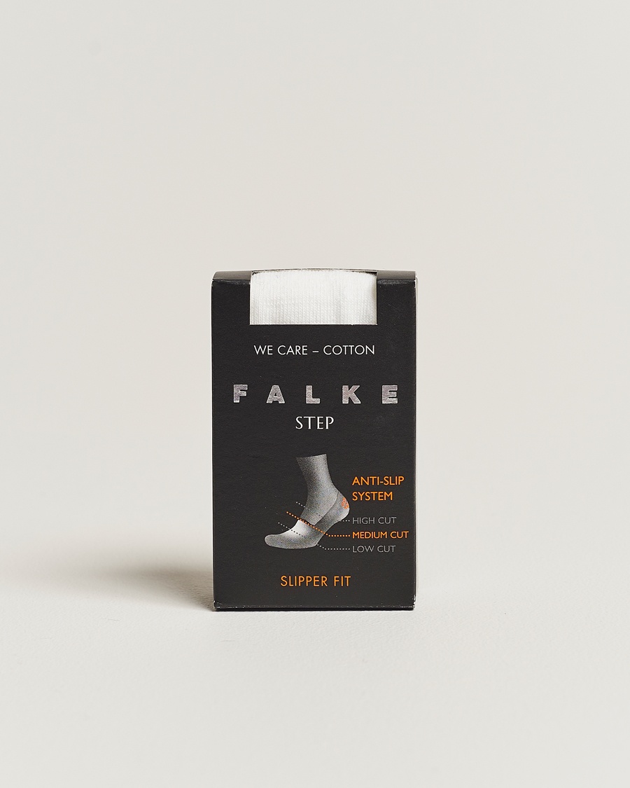 Falke Step In Box Loafer Sock White – White