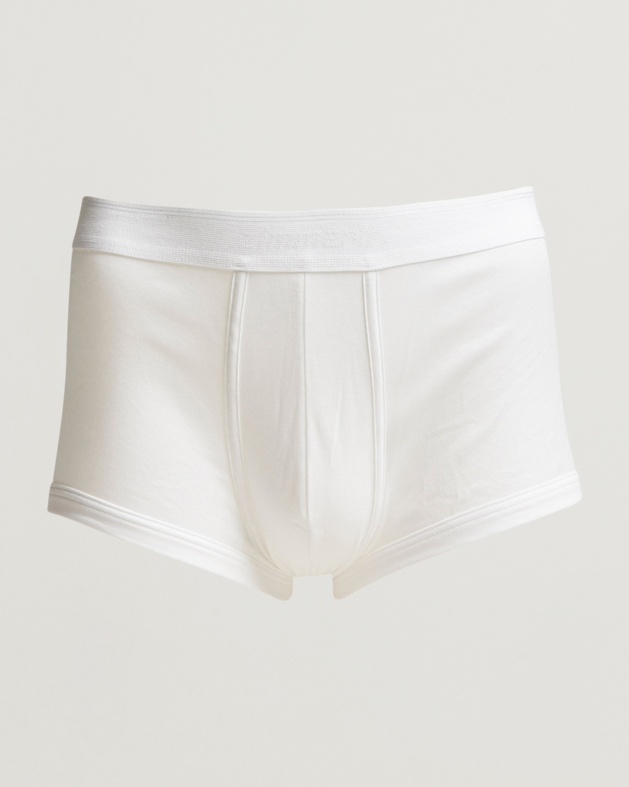 Zimmerli of Switzerland Mercerized Cotton Boxer Briefs White – White