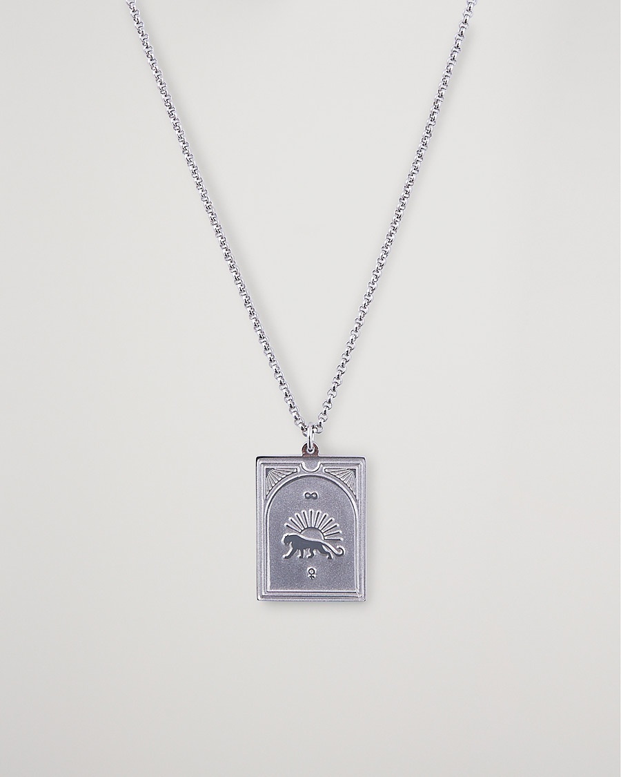 Tom Wood Tarot Strength Pendant Necklace Silver – Silver