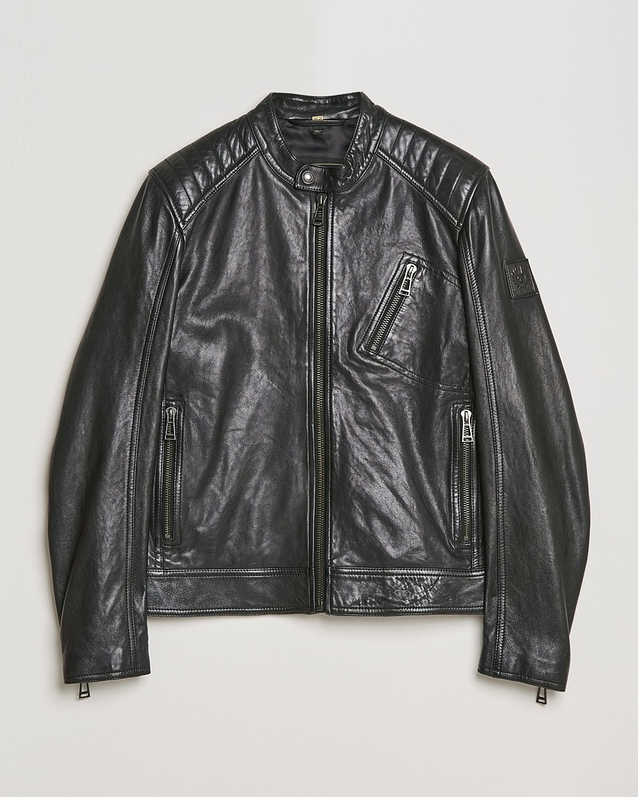 Polo Ralph Lauren Maxwell Windbreaker Leather Jacket Bison Brown