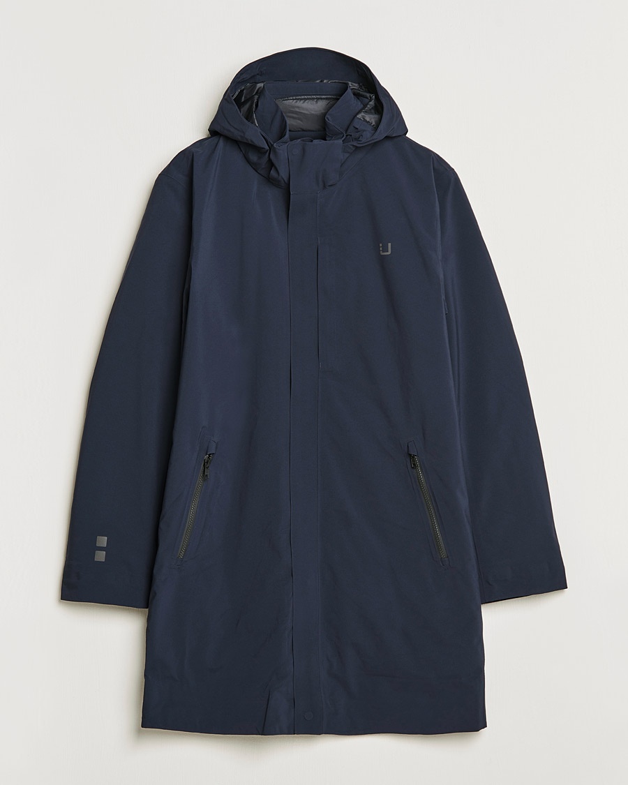 UBR Black Storm Coat Navy – Blue